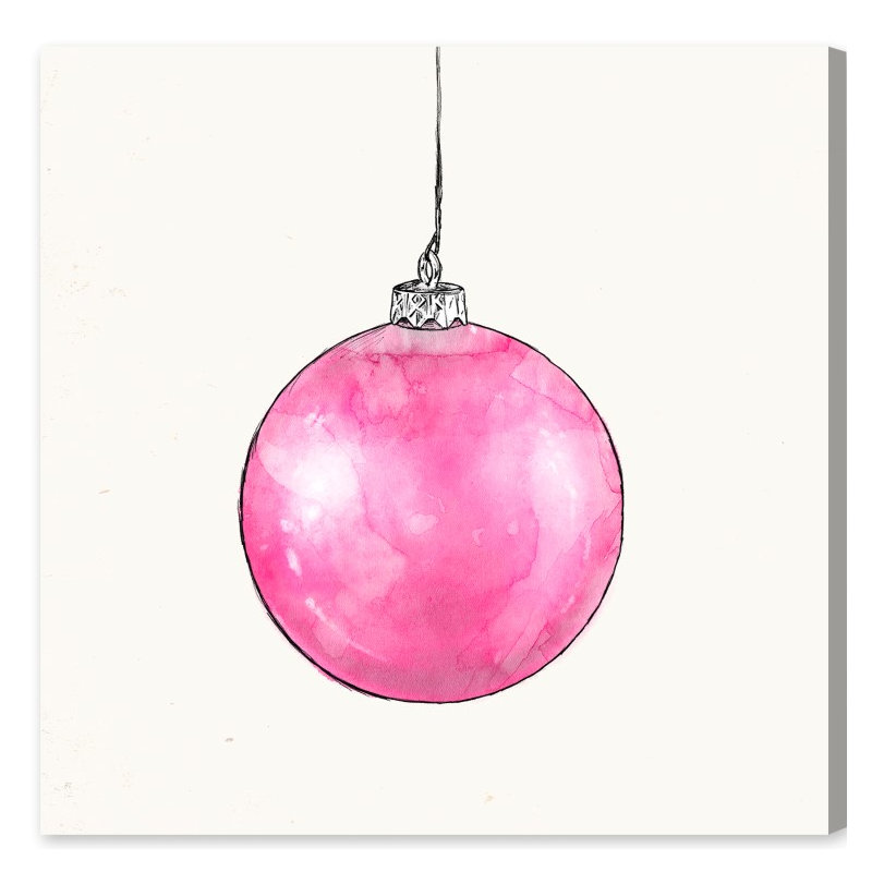 Chic Ornament I, impression sur toile tendue, H 24 po x l 24 po x P 1,5 po