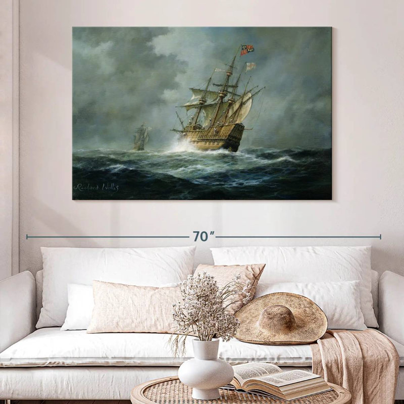 Mait Mary Rose, 34" H x 51" W