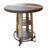 Valbone Round Pine Outdoor Bar Table