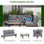 Glenhaven 5 - Person Seating Group with Cushions