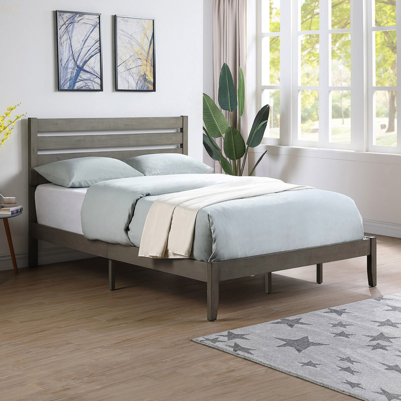 QUEEN BED, lit de style contemporain