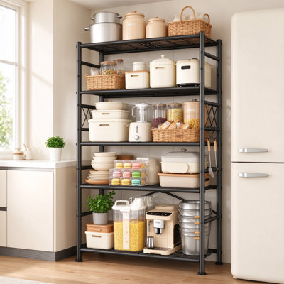 90 cm W Steel Shelving Unit