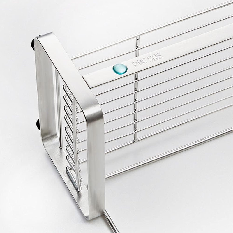 Serviteur d'évier en acier inoxydable