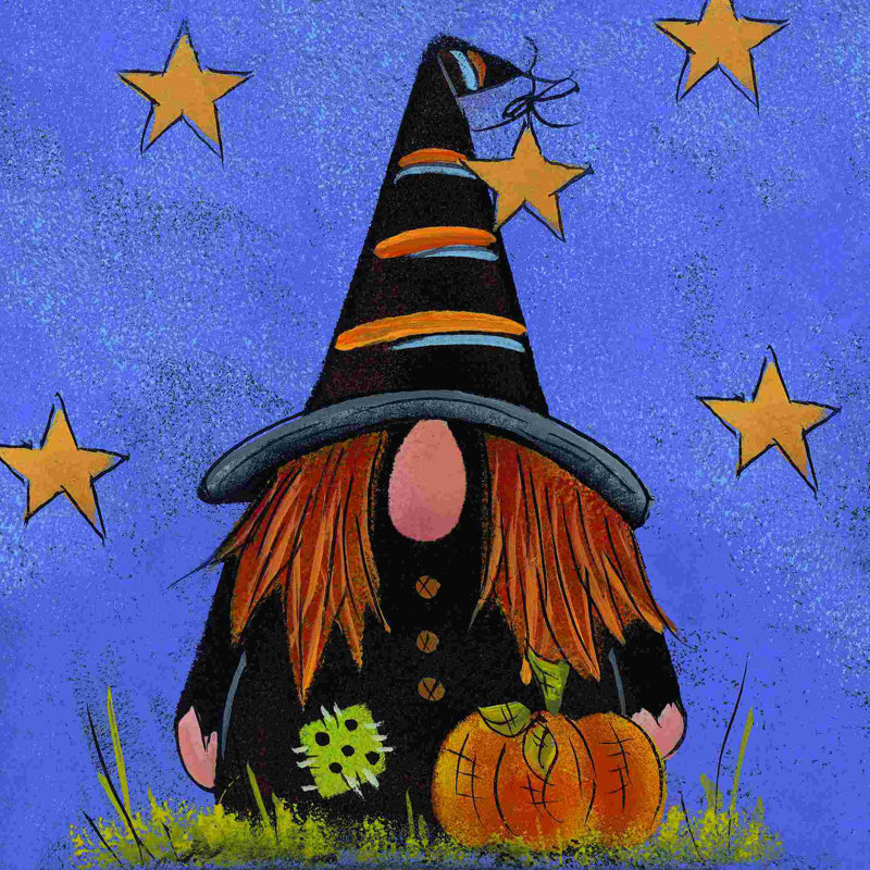 Gnome d'Halloween 2884644, H 20 po x l 20 po