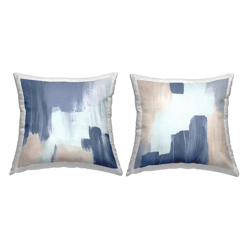 Abstract Outdoor Throw Pillow