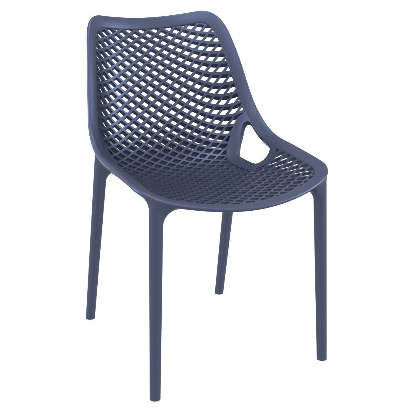 Asherton 24" Patio Bistro Set, Dark Gray