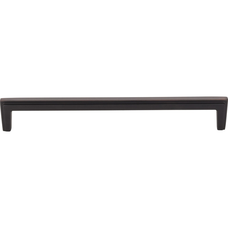 Lexa Bar Pull, 3 3/4", Brushed Oil Rubbed Bronze