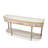 St. Charles Console Table with Drawers - Dove Gray