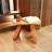 Solid Wood Accent Stool