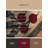 Machine Washable Aedan Beetroot Vintage Vintage Look Rug in Black – Beige Binding-108063751