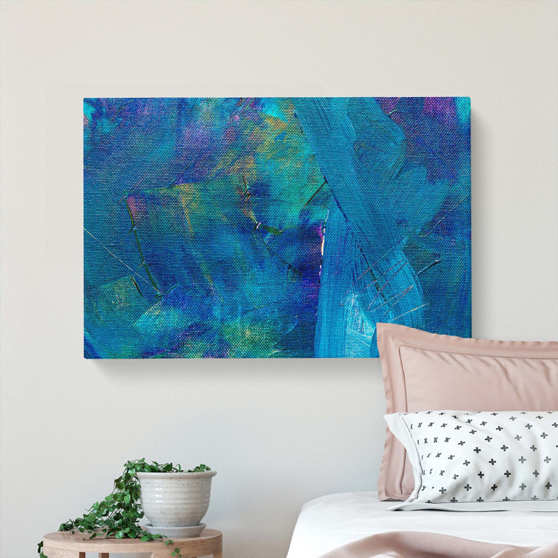 Abstract Art Painting Vol.232 by S.Johnson - Wrapped Canvas, 35cm H x 50cm W x 3cm D