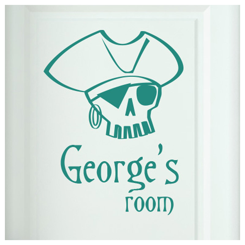Nautical & Beach Wall Decal, Aqua Green