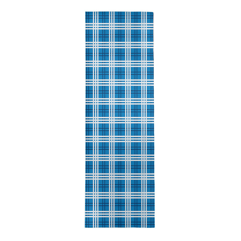 Plaid Indoor Rug, Runner 2'6" x 8'