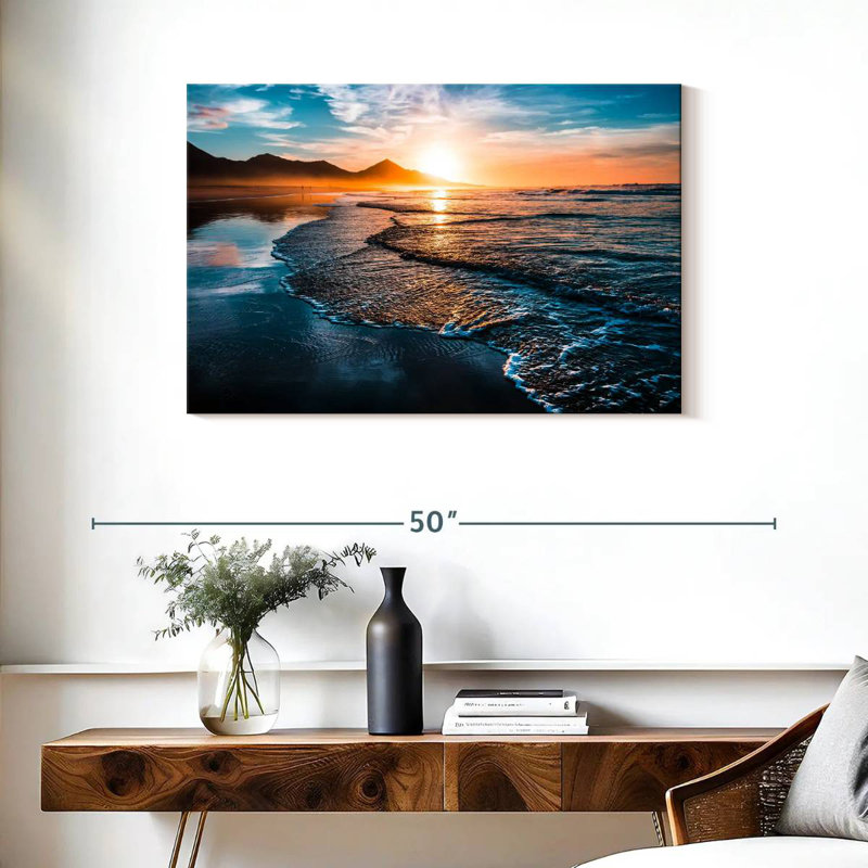 Gillard Sunset Gillard Waves, 24" H x 36" W