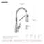 Robinet de cuisine MOEN Nolia-83462606
