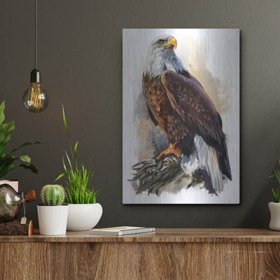 Art mural luxueux «The Bald Eagle» par Kajenna Art