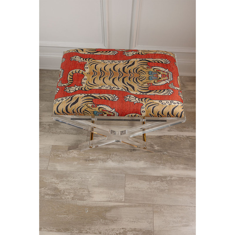 Delano Upholstered Dining Bench, Tiger.