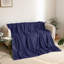 1Pc Good Nite Flannel Fleece Blanket, Ultra Soft Warm Polyester Bed Throw, for Bedroom, Guest Room, Living Room, Sofa, Student Dormitory, Car, Travel & Picnic, AllSeason Reversible Thick Cozy Blanket, King 200×230cm & Super King 230×270cm Available-135275009