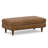 Morrison 49"W Large Upholstered Ottoman with Solid Wood Legs-1179783169