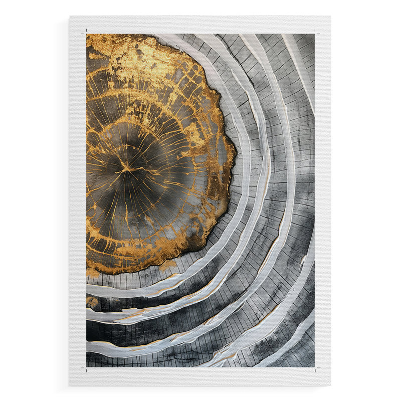 Série ABSTRACT CCLII - Impression sur toile seulement - NON CADRE, H 60 po x l 40 po