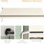 Auvent de balcon, rétractable manuellement, beige et blanc, tissu de jardin de 13 pi x 10 pi 280 g / m², blanc