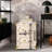 Trenecia Industrial Container Iron Block End Table with Storage Accent Chest-1657757780