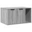 Cat Litter Box Enclosure 80X50x45 Cm Engineered Wood-614644850