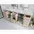 Boston 84 In. W X 22 In. D Double Sink Bathroom Vanity With 2 In. Piatra Quartz-109318286