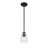 Macklin 1 - Light Single Cone Pendant in Matte Black-1626832238