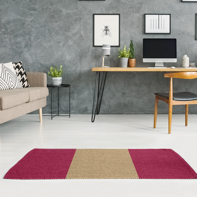 Chenille Indoor Rug, Rectangle 4' x 6'