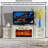 European-style solid wood carved and gilded fireplace-1010761802