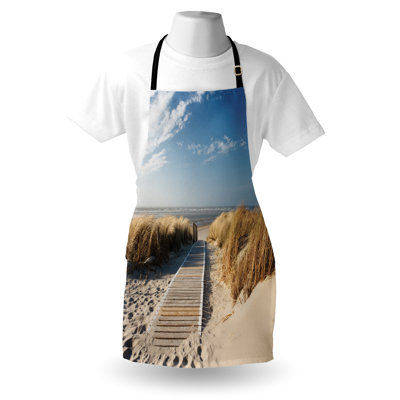 No Pattern Bib Apron