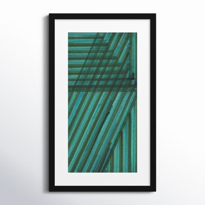 Line Study Blue by Charles Mcmullen