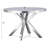 Maiti Round Metal Base Dining Table