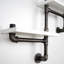 Oregon 2 Piece Industrial Pipe Shelves-166047957