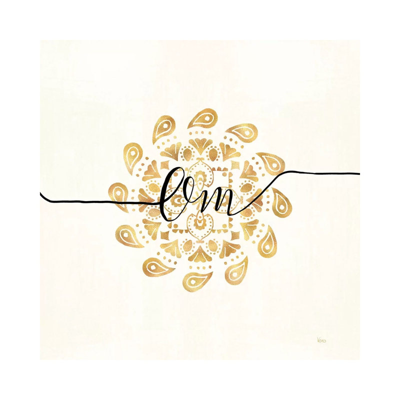 Namaste III by Veronique Charron - Wrapped Canvas Painting, 93.98 cm H x 93.98 cm W x 3.175 cm D