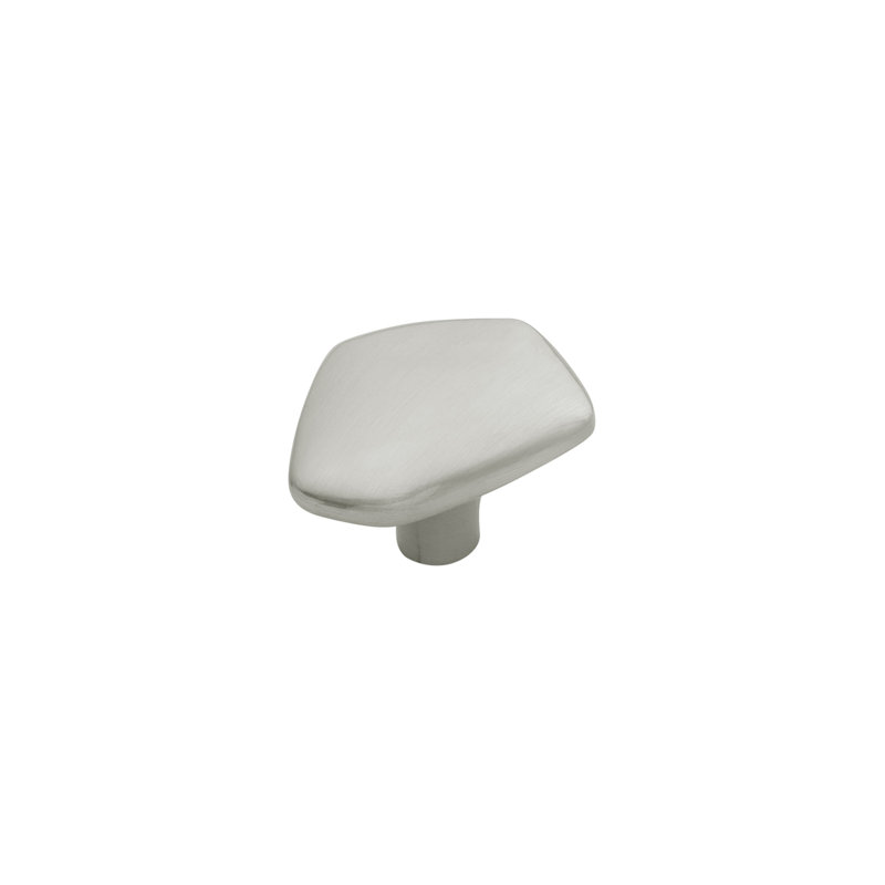 Poignée Pebble, 1.75, 1.5, Nickel satiné