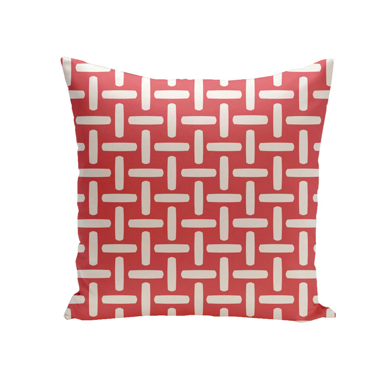  Housse de coussin d'extérieur et insert, Pluie, H 16 po x l 16 po x P 1 po