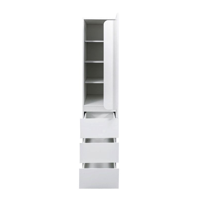 Armoire de rangement pour garde-manger, garde-manger avec portes, tablettes et tiroirs