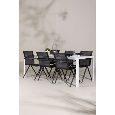 Odessa 6 - Person Patio Dining Set Rectangular Table