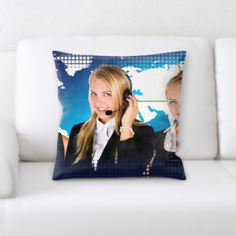 Coussin décoratif call center