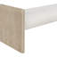 Banc rembourré en tissu crème Hickory-844275104-844275111