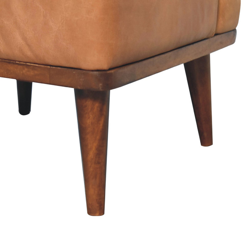 Ansted Solid Wood Accent Stool