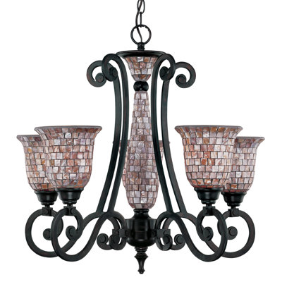 Conard 5 - Light Dimmable Classic / Traditional Chandelier