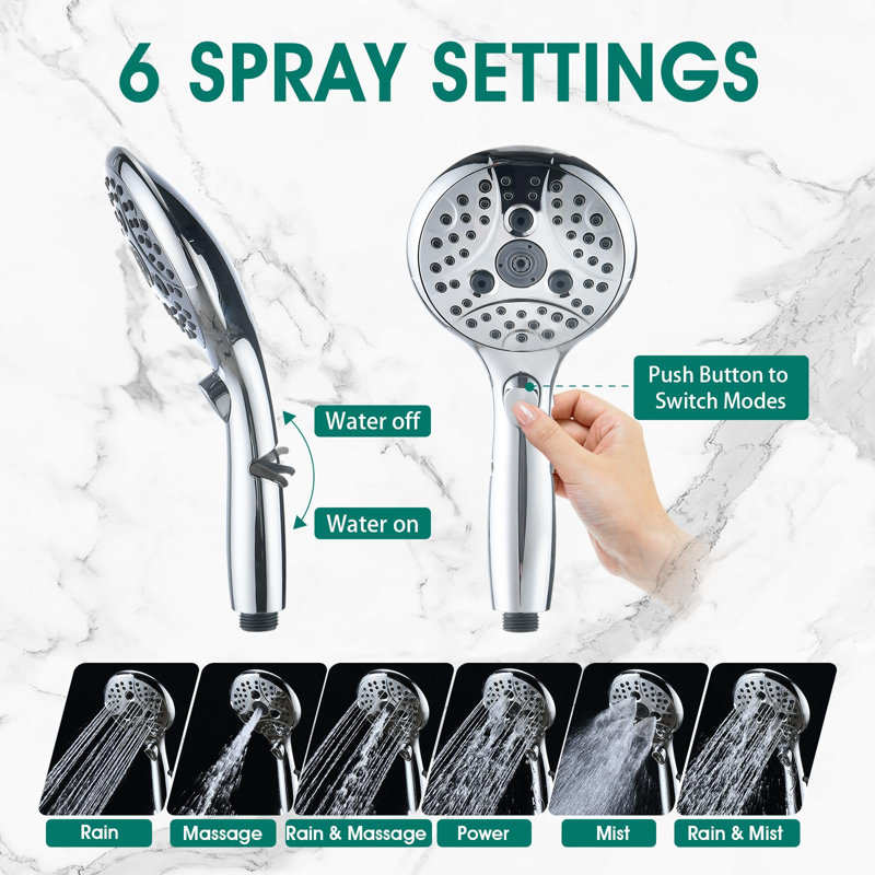 Wall Tub Spout with Diverter, Chrome