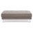 Plaza 56" Wide Tufted Rectangle Standard Ottoman-118589664