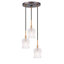 Suspension cylindrique en grappe 3 lumières Rosendahl-191407449-191407445