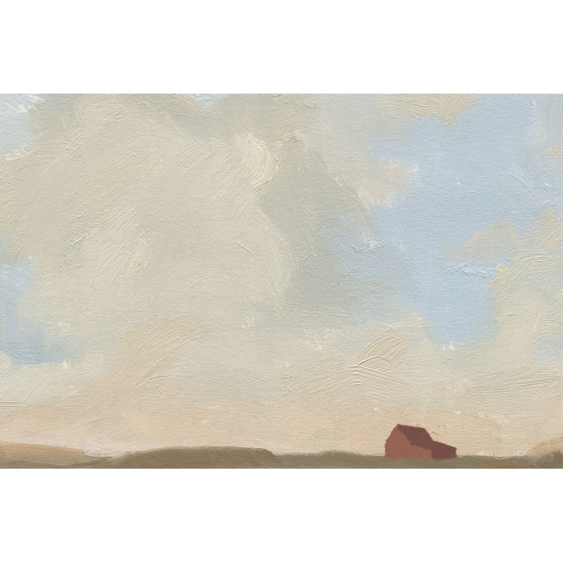 Ciel de la fin de l'été IV, H 8 po x l 12 po x P 1,25 po