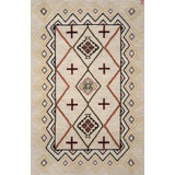 Mesa Hand Knotted Wool Geometric Shapes Area Rug