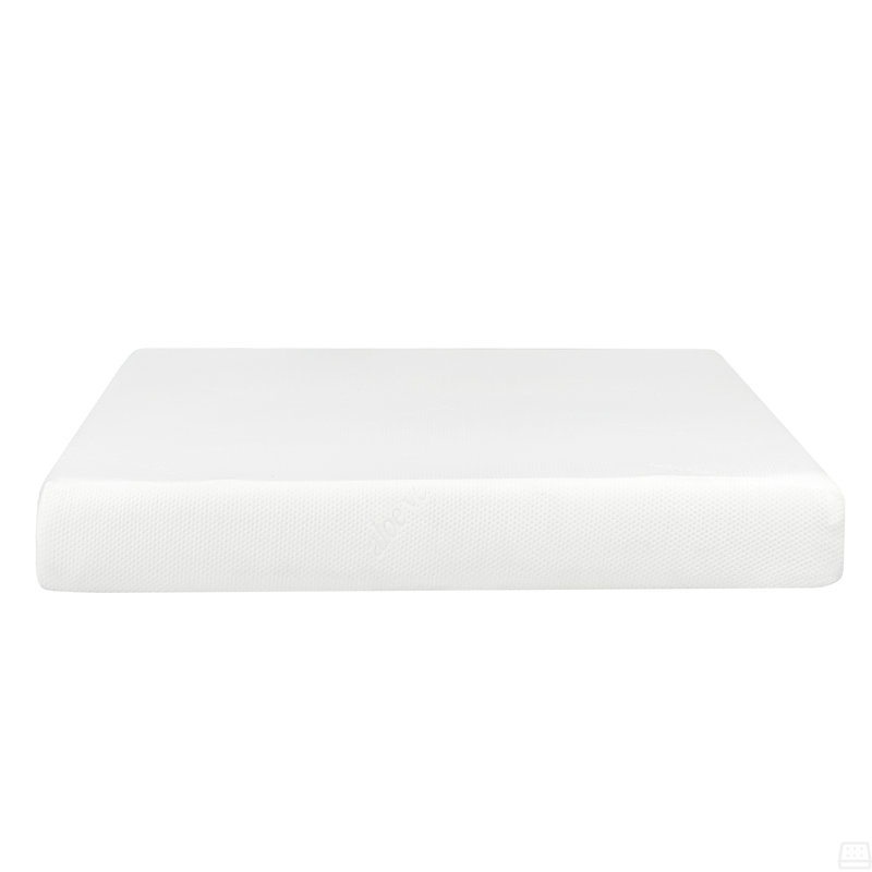 Lit simple en mousse viscoélastique gélifiée de taille simple TG, 8 po Matelas doux dans une boîte, Simple extra long